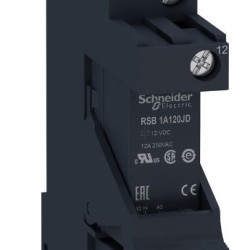 Цоколь Schneider Electric Harmony RSB1A120JDPV 12А 1CO 12В