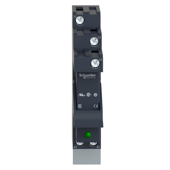 Цоколь Schneider Electric Harmony RSB1A120JDPV 12А 1CO 12В