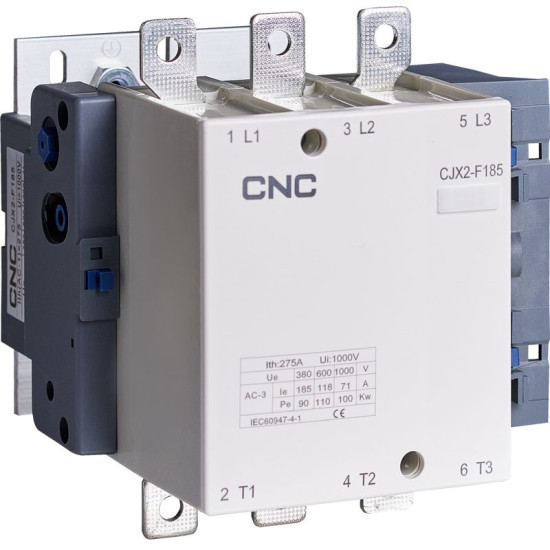 Електромагнітний контактор CNC CJX2-F-185 90кВт 220В 185А (Б00030461)