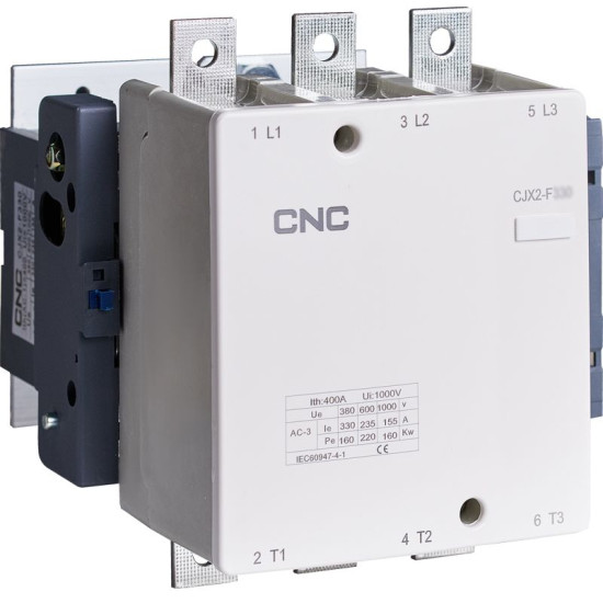 Електромагнітний контактор CNC CJX2-F-500 250кВт 220В 500А (Б00031585)