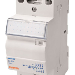 Модульний контактор GEWISS CTR 20A 4NO 230В 2M (GWD6709)