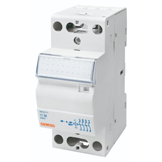 Модульний контактор GEWISS CTR 25A 4NO 230В 2M (GWD6715)