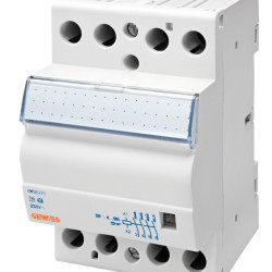 Модульний контактор GEWISS CTR 40A 2NO 230В 3M (GWD6721)
