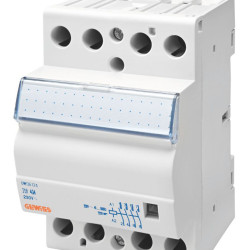 Модульний контактор GEWISS CTR 40A 4NO 230В 3M (GWD6724)
