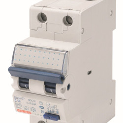 Диференціальний автомат GEWISS COMPACT RCBO 1P+N C16 6kA AC/0.03 2M (GW94107)
