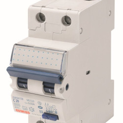 Диференціальний автомат GEWISS COMPACT RCBO 1P+N C20 6kA AC/0.03 2M (GW94108)