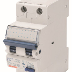 Диференціальний автомат GEWISS COMPACT RCBO 1P+N C25 6kA AC/0.03 2M (GW94109)