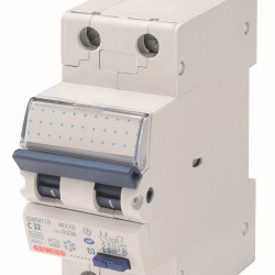 Диференціальний автомат GEWISS COMPACT RCBO 1P+N C25 6kA AC/0.03 2M (GW94110)