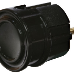 Вилка кутова ETI PPB-90 2Р+РЕ полікарбонат IP20 чорна (4481005)