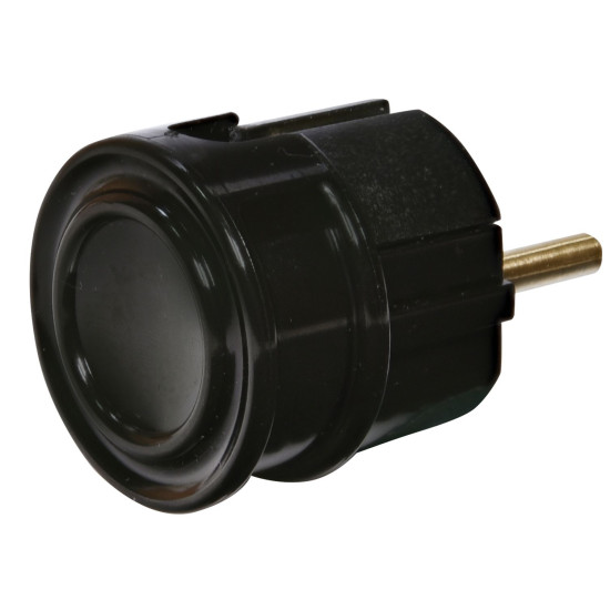 Вилка кутова ETI PPB-90 2Р+РЕ полікарбонат IP20 чорна (4481005)