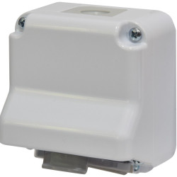 Накладна розетка з кришкою ETI PRE-1 IP44 (4481019)