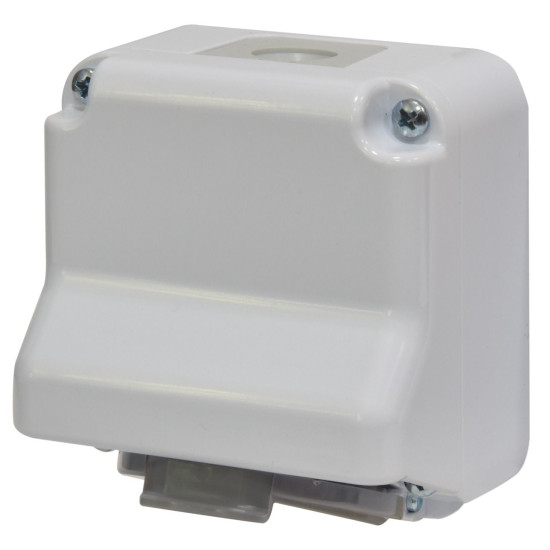 Накладна розетка з кришкою ETI PRE-1 IP44 (4481019)