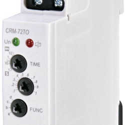 Багатофункціональне реле часу ETI 2470096 CRM-72TO UNI 12-240В AC/DC (2x8A AC1)