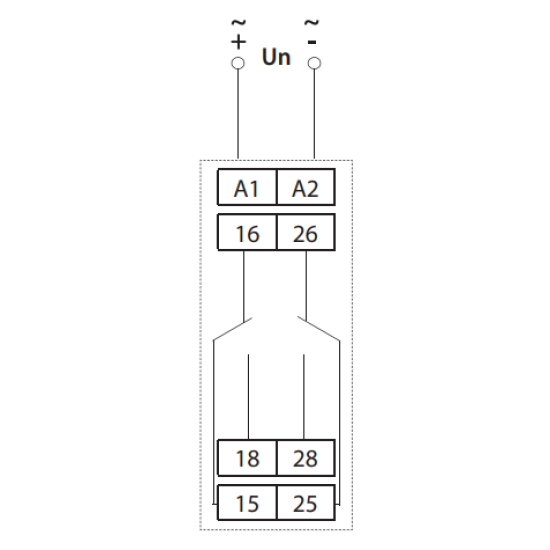 Багатофункціональне реле часу ETI 2470096 CRM-72TO UNI 12-240В AC/DC (2x8A AC1)
