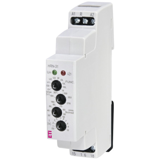 Реле контролю напруги ETI 2471450 HRN-31 (48-276В AC/DC, 1x16A AC1)