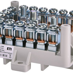 Розподільний клемний блок ETI EDBA-250A (400В 1х120мм²/16х25мм²)