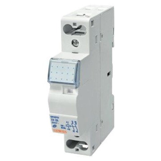 Модульний контактор GEWISS CTR 20A 2NO 230В 1M (GWD6703)