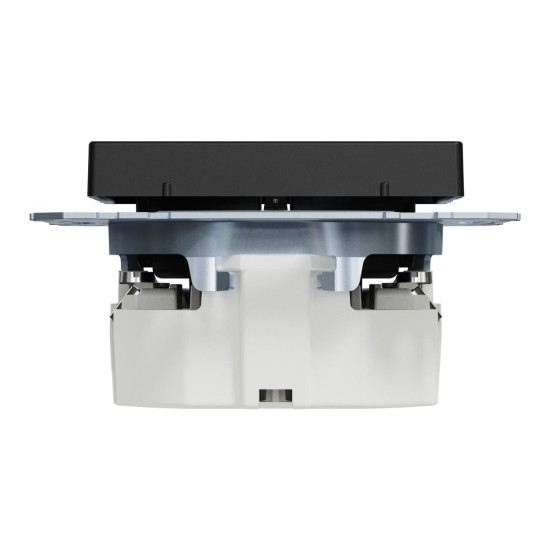Механізм розетки SCHUKO Merten System M Ocean Plastic MEG2301-0403 (матовий чорний)