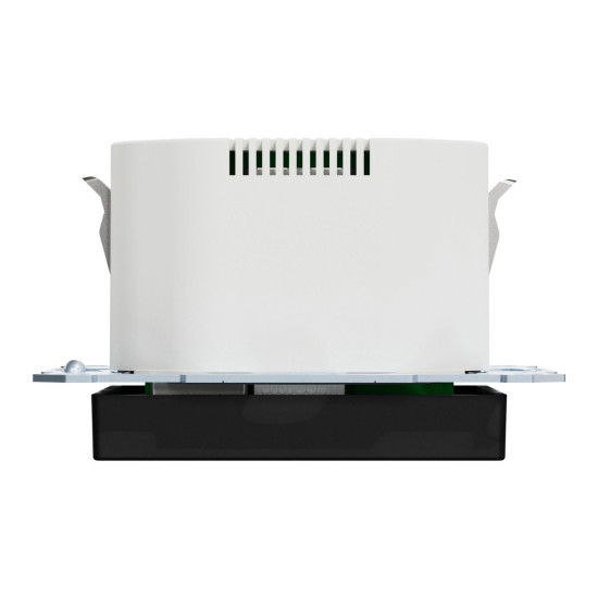 Розетка з подвійною USB-зарядкою 3 А, тип А+С Merten System M, MEG2367-0403 (матовий чорний)