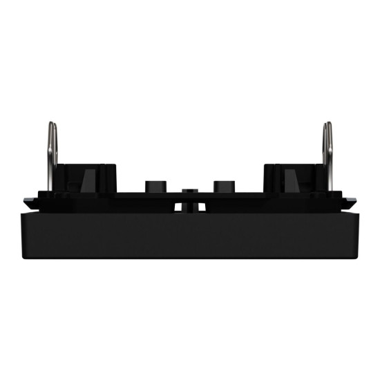 Клавіша вимикача із підсвічуванням Merten System M, чорна матова MEG3320-0403