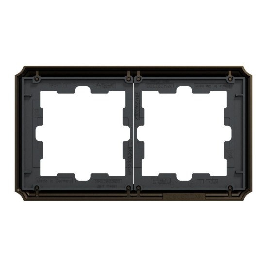 Рамка 2-постова Schneider Electric Merten D-Atique MTN4020-4752 мокко