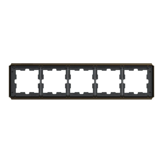 Рамка 5-постова Schneider Electric Merten D-Atique MTN4050-4752 мокко