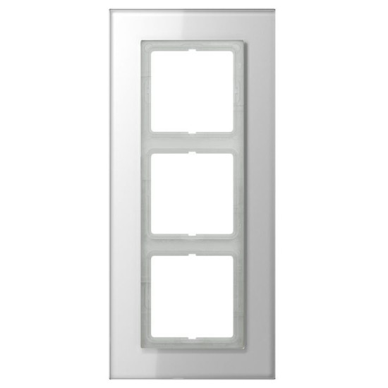 Рамка 3-постова Jung LS plus LSP983GLWW білий