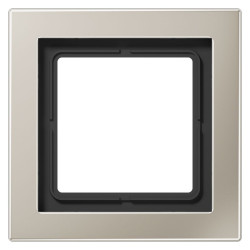 Рамка 1-постова Jung LS Design ESD2981 нержавіюча сталь