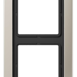 Рамка 2-постова Jung LS Design ESD2982 нержавіюча сталь