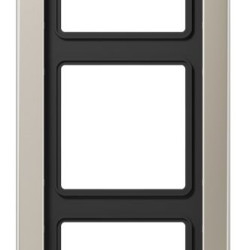 Рамка 3-постова Jung LS Design ESD2983 нержавіюча сталь