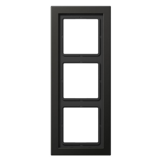Рамка 3-постова Jung LS Design ALD2983AN антрацит
