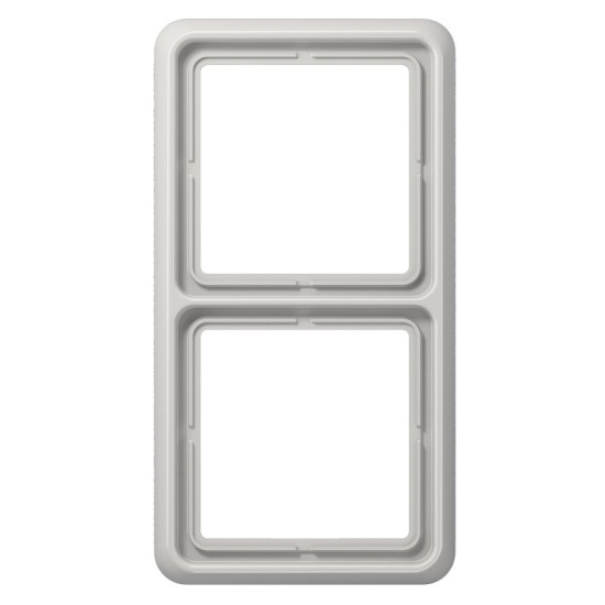 Рамка 2-постова Jung CD 500 CD582LG світло-сірий