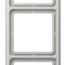 Рамка 3-постова Jung CD 500 CD583LG світло-сірий