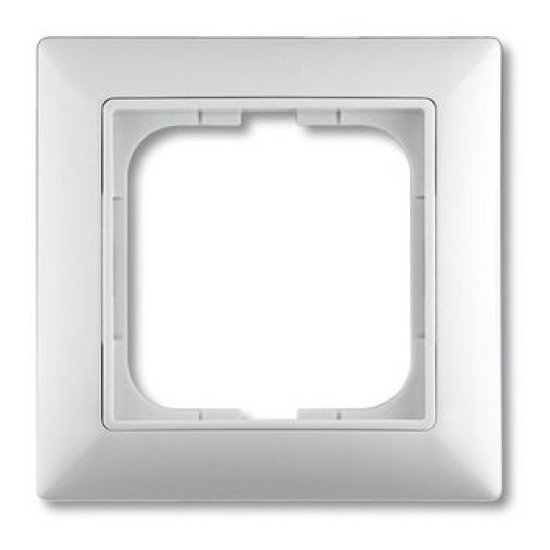 Одномісна рамка ABB Basic 55 2511-94-507 (альпійський білий)