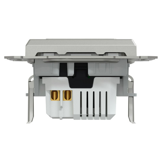 USB розетка Schneider Electric Asfora EPH2700561 тип A+C, 21Вт 3A алюміній