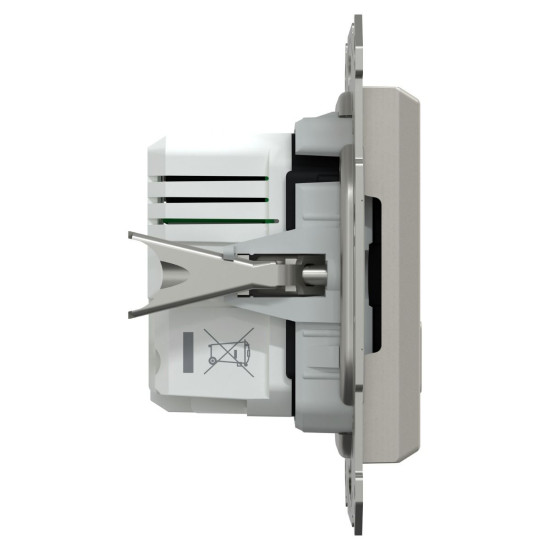 USB розетка Schneider Electric Asfora EPH2700569 тип A+C, 21Вт 3A бронза