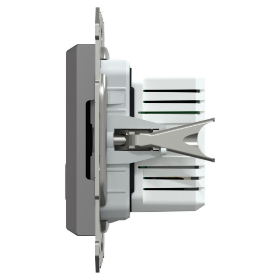 USB розетка Schneider Electric Asfora EPH2700571 тип A+C, 21Вт 3A антрацит