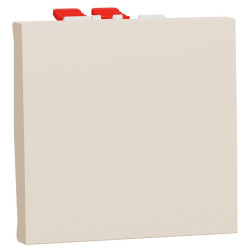 Перехресний вимикач Schneider Electric Unica New NU320544 1-клавішний 10А 2м бежевий