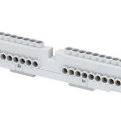 Шина PEN 80А 2x(3x16+17x10) 18М GEWISS (GW40418B)