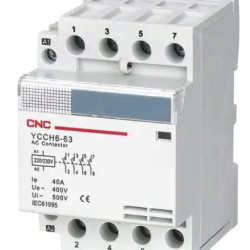 Модульний контактор CNC YCCH6-63 4Р 220В 4NO (Б00028779)