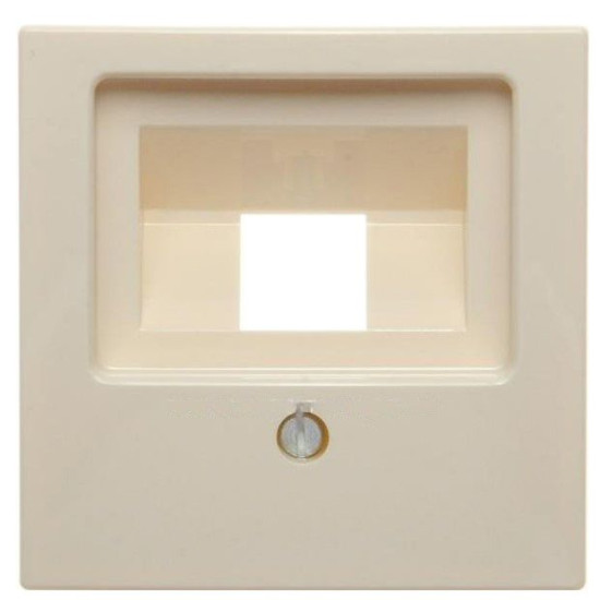 Центральна плата розетки ABB Basic 55 2CKA001753A0098 1803-92-507 (слонова кістка)