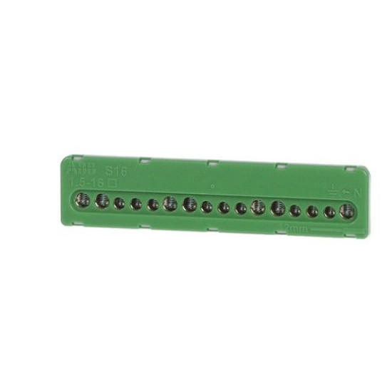 Клемний блок PE ABB 41Z59 9x6+7x16мм² (1SPE007715F0743)