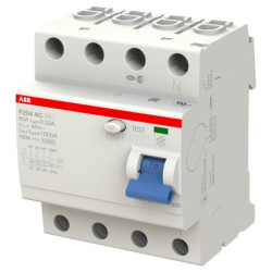 ПЗВ ABB F204AC-80/0,03 80А 4Р 30mA тип AC, ABB