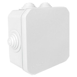 Коробка розподільча з кабельними вводами з подвійним замком DKC IP55 100х100х50мм  (54800)