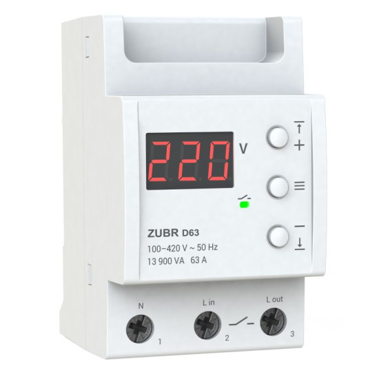 Реле напруги ZUBR D63