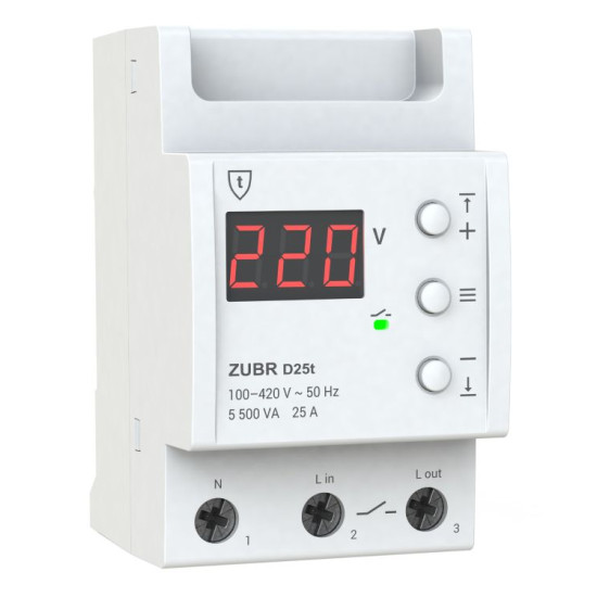 Реле напруги ZUBR D25t