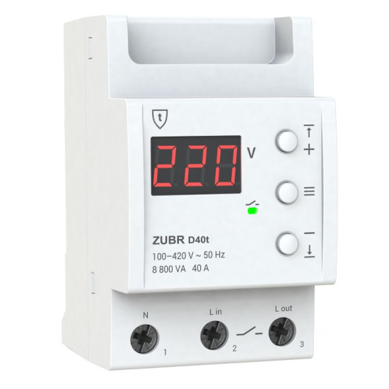 Реле напруги ZUBR D40t