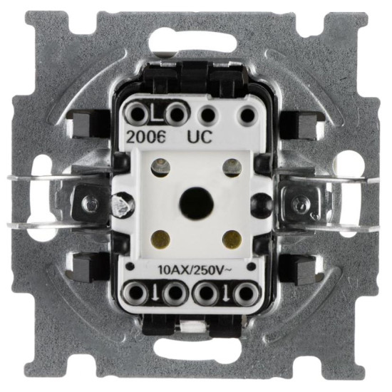 Вимикач перехресний ABB Basic 55 2006/7 UC-92-507 (слонова кістка)
