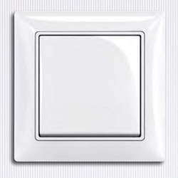 Прохідний вимикач ABB Basic 55 2006/6 UC-94-507 (альпійський білий)