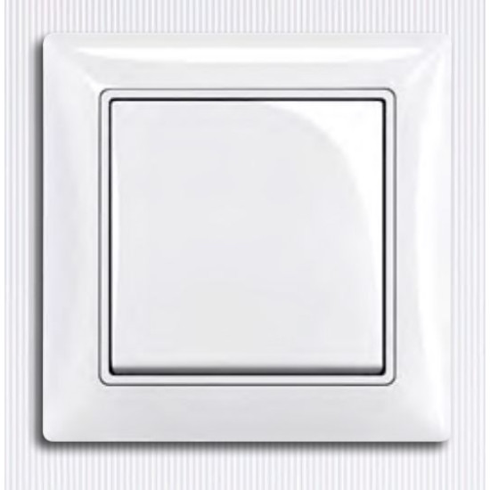 Прохідний вимикач ABB Basic 55 2006/6 UC-94-507 (альпійський білий)